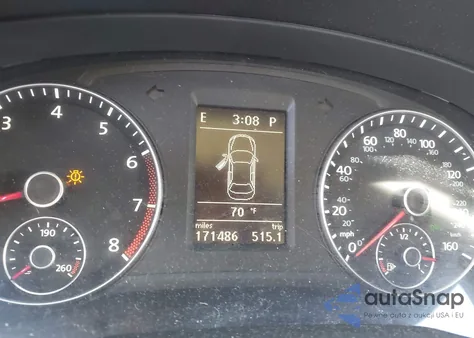 2012 Volkswagen Passat 2.5L Se из США, поврежденный, VIN 1VWBH7A30CC076885